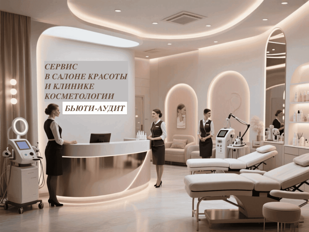 Бьюти-сервис салона красоты. Аудит салона и клиники красоты. консалтинг